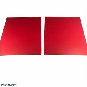 Lot Of 2 Pen And Gear Red Paper Stock 2 Pocket Folders New